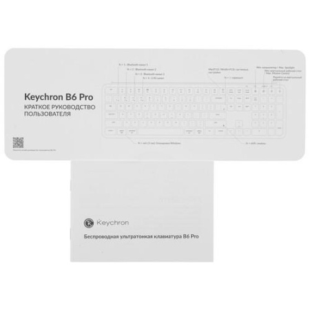 Клавиатура  проводная + беспроводная Keychron B6 Pro