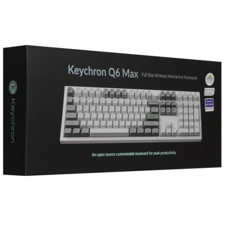 Клавиатура  проводная + беспроводная Keychron Q6 Max