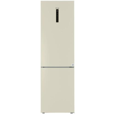 Холодильник с морозильником   Haier C2F637CCGU1 бежевый