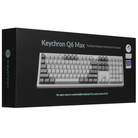 Клавиатура  проводная + беспроводная Keychron Q6 Max
