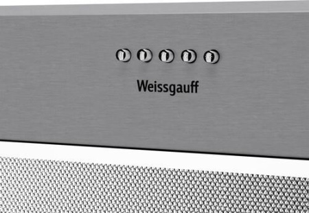 Вытяжка полновстраиваемая Weissgauff BOX 850 IX серый