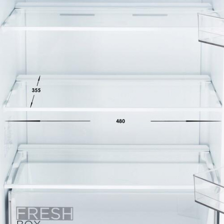 Холодильник с морозильником   Midea MDRB471MGF01O белый