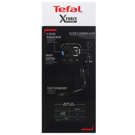 Вертикальный пылесос  Tefal TY99A8WO  черный