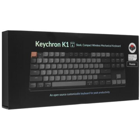 Клавиатура  проводная + беспроводная Keychron K1 Version 6