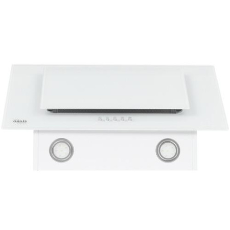 Вытяжка наклонная Oasis ND-60W белый/белый