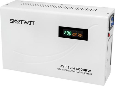 Стабилизатор напряжения SMARTWATT AVR SLIM 5000RW