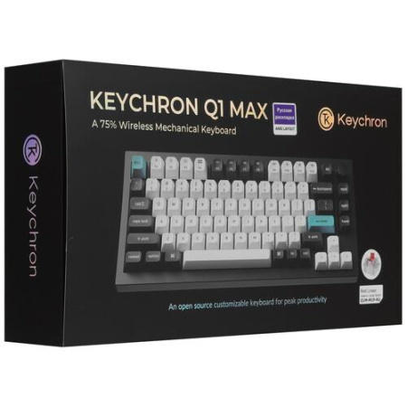 Клавиатура  проводная + беспроводная Keychron Q1 Max