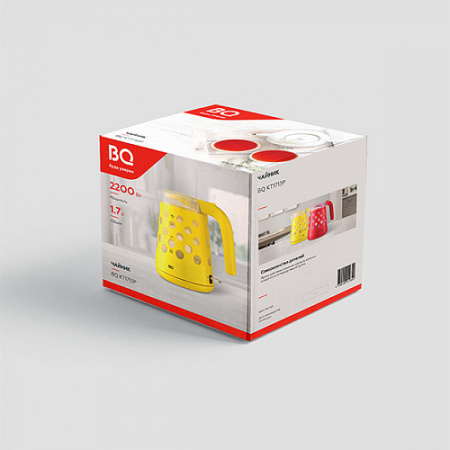 Электрочайник BQ KT1713P Yellow