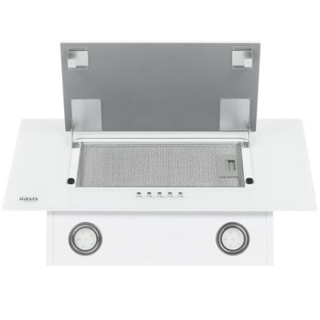 Вытяжка наклонная Oasis ND-60W белый/белый