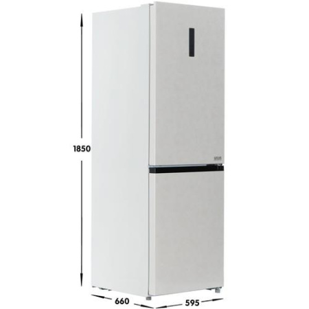 Холодильник с морозильником   Midea MDRB471MGF33O бежевый