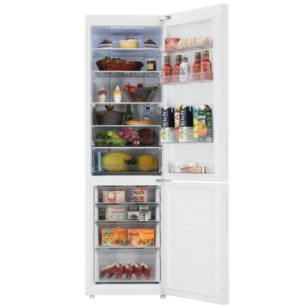 Холодильник с морозильником   Haier C2F637CWMVU1 белый
