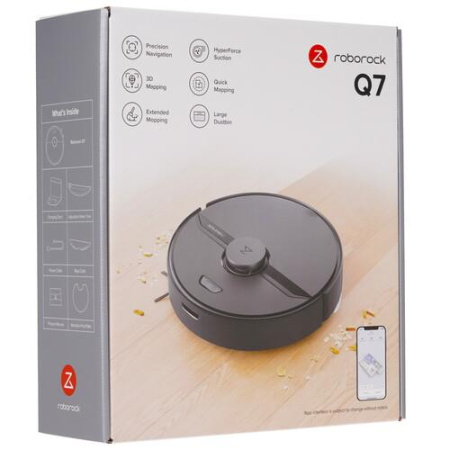 Робот-пылесос Roborock Q7 черный