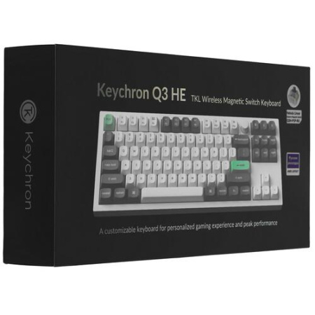 Клавиатура  проводная + беспроводная Keychron Q3 HE