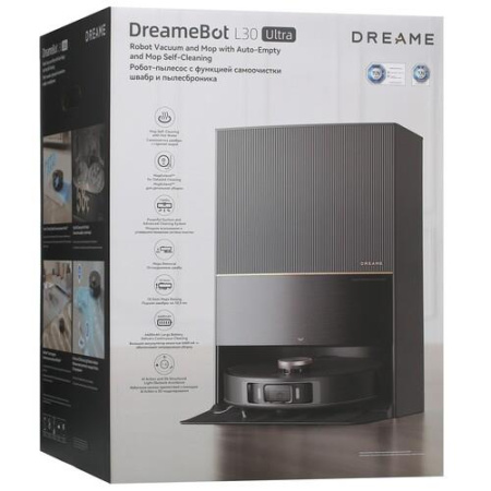 Робот-пылесос Dreame L30 Ultra черный